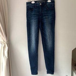 American Eagle "Super Stretch" High Rise Jegging